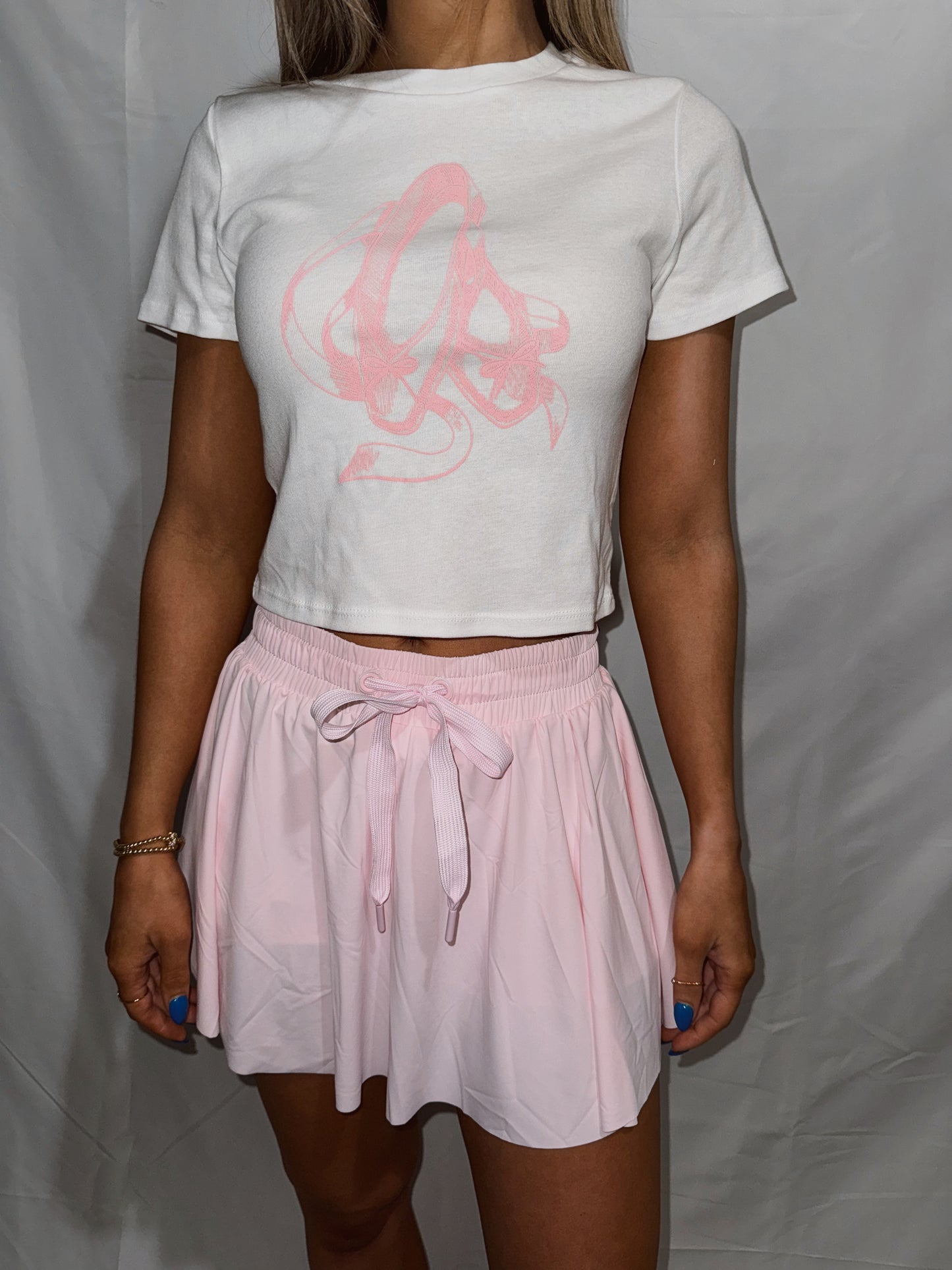 On Trend Skirt - Baby Pink