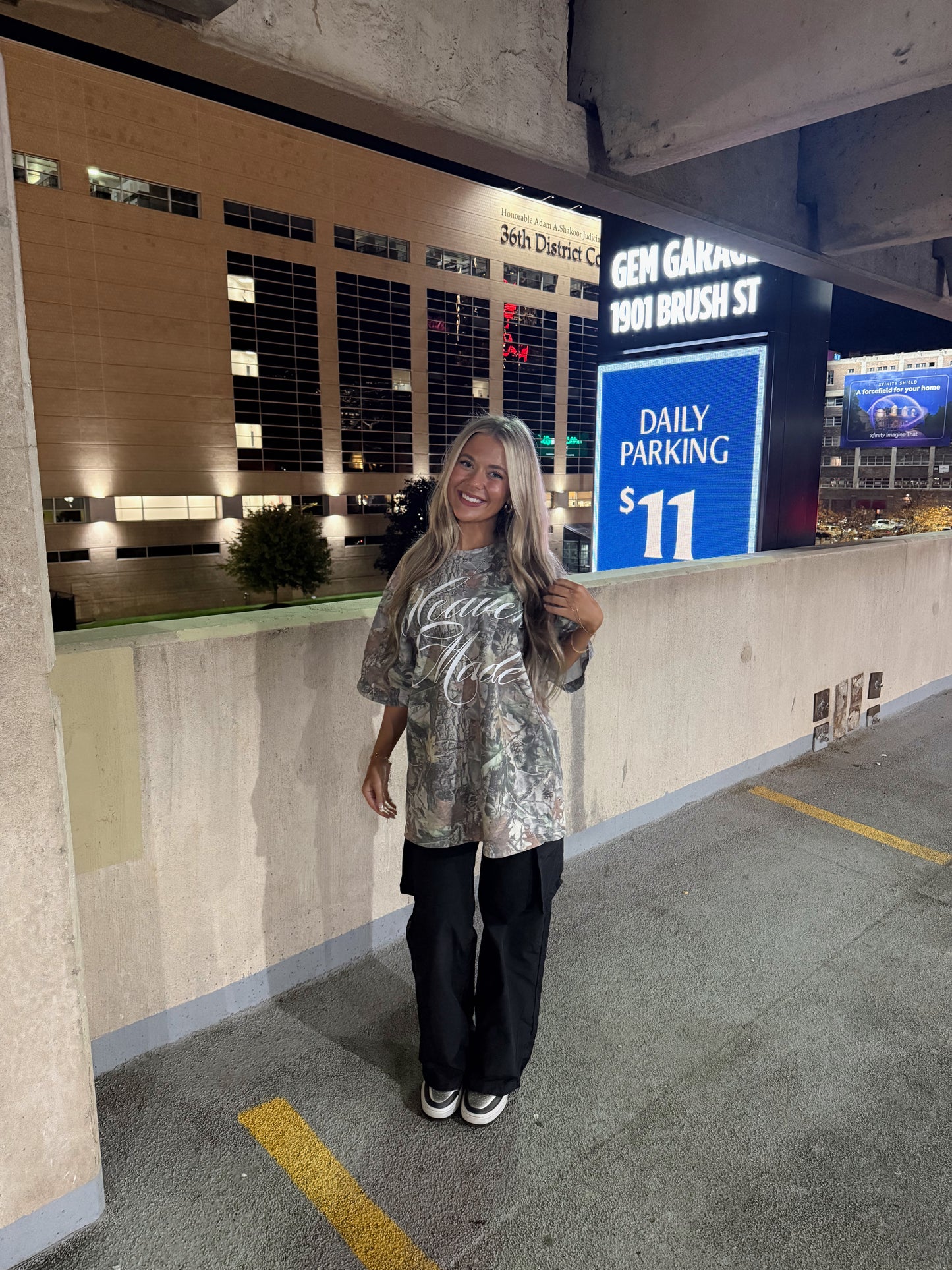 Heaven Made Oversized Camo Tee