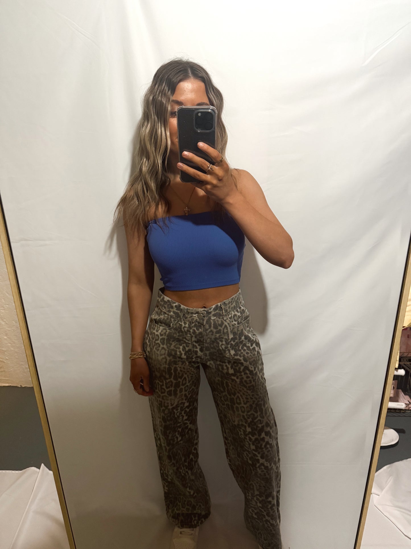 Sunkissed Seamless Tube Top - Cobalt Blue