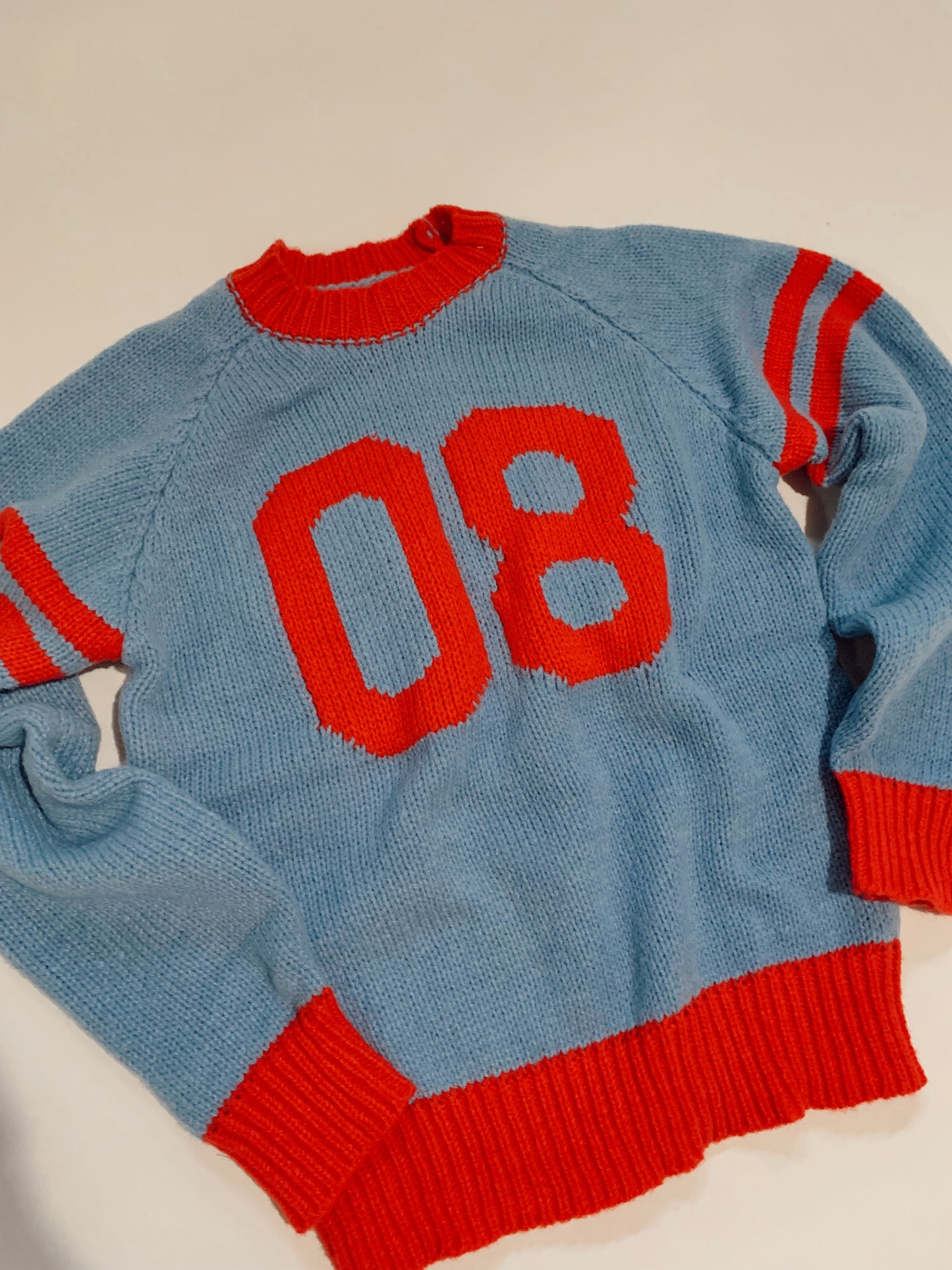 08 Varsity Knit Sweater
