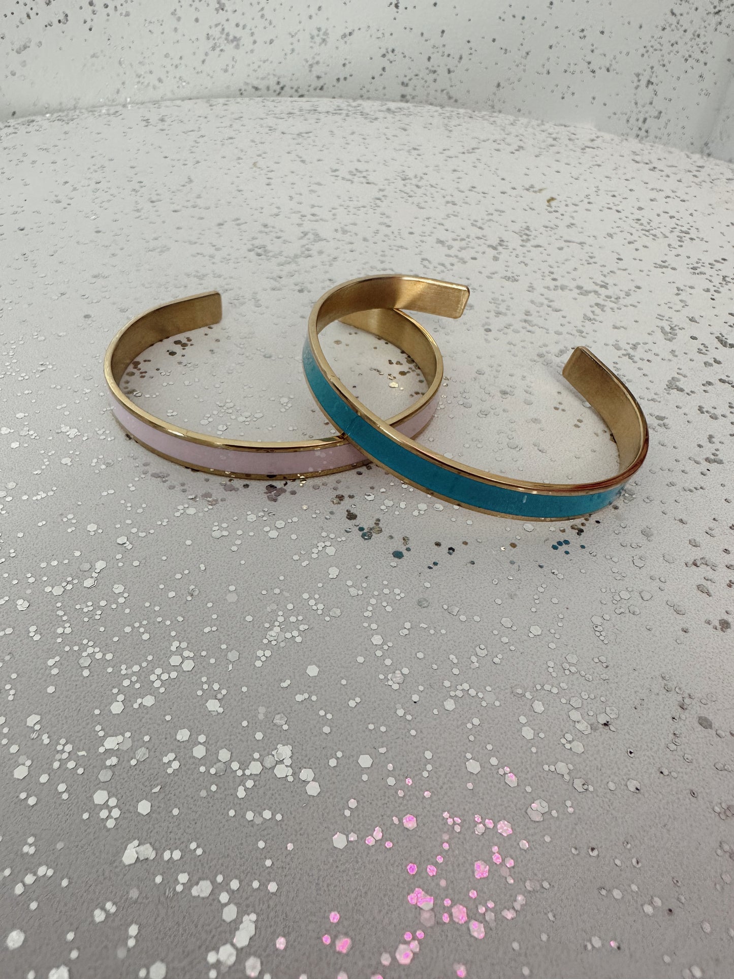 Colored Bangle Bracelet