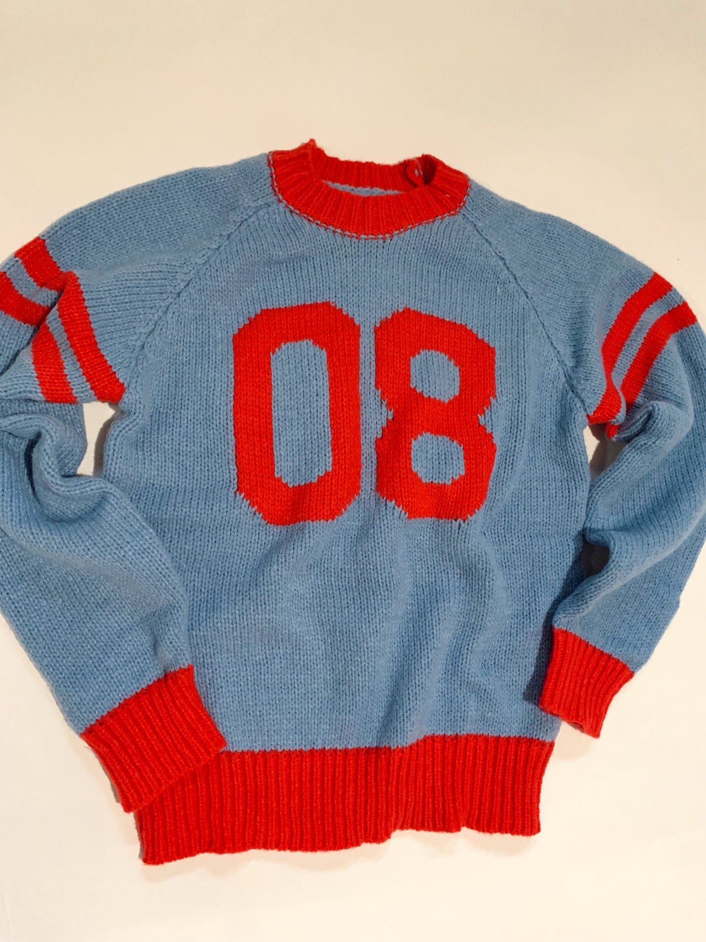 08 Varsity Knit Sweater