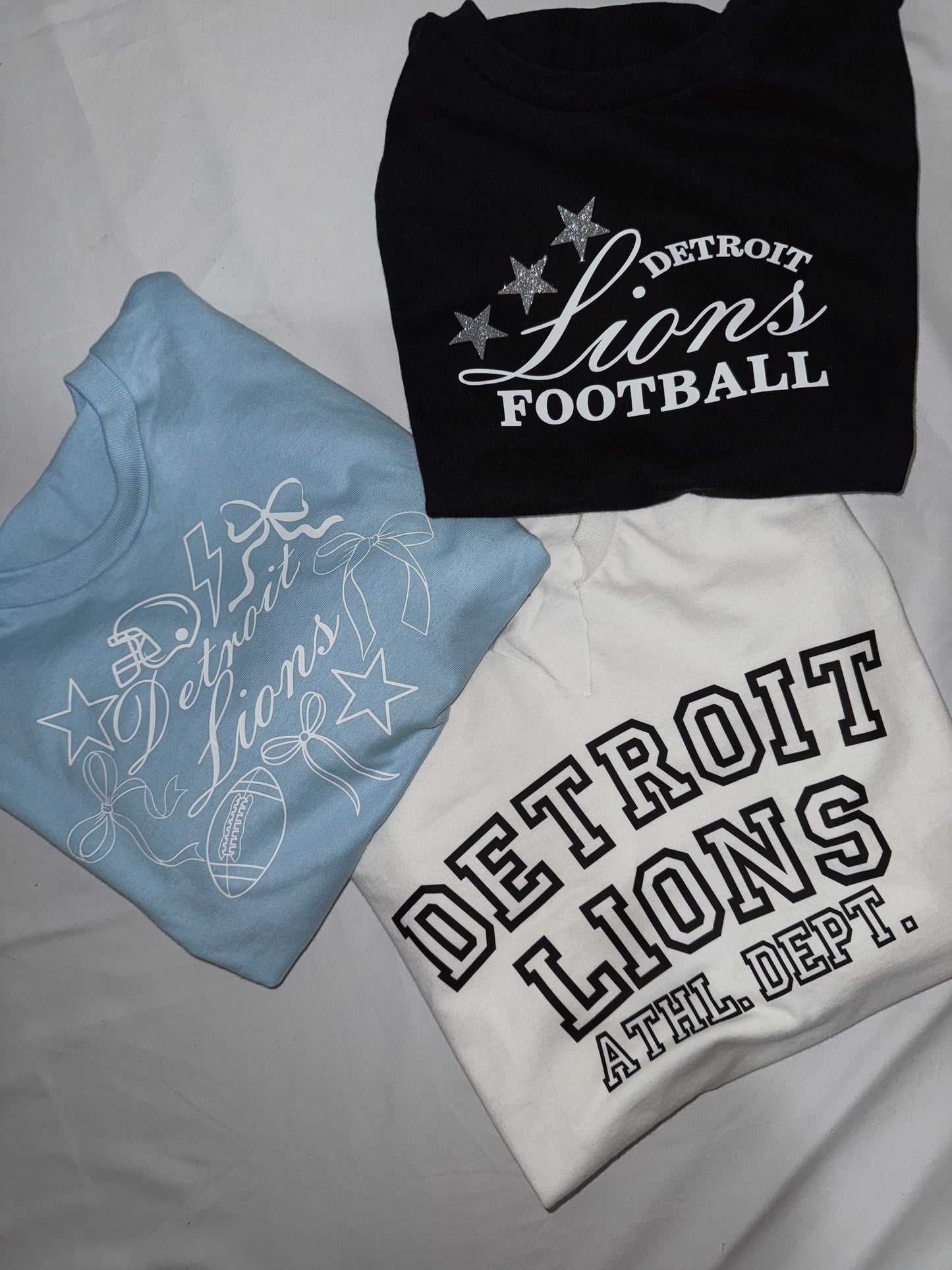 *PREORDER* Detroit Lions Athletic Department V-Neck Tee - White