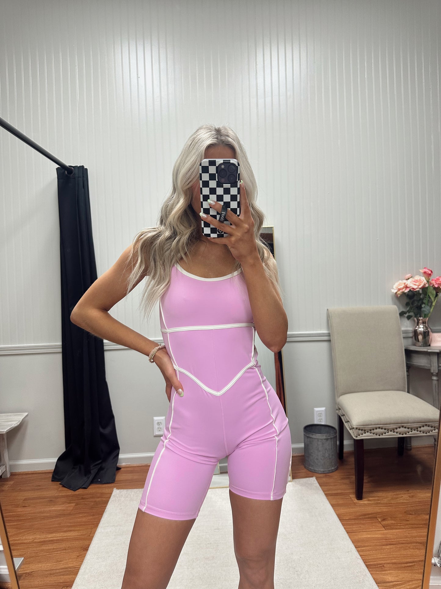Sunday Romper - Pink