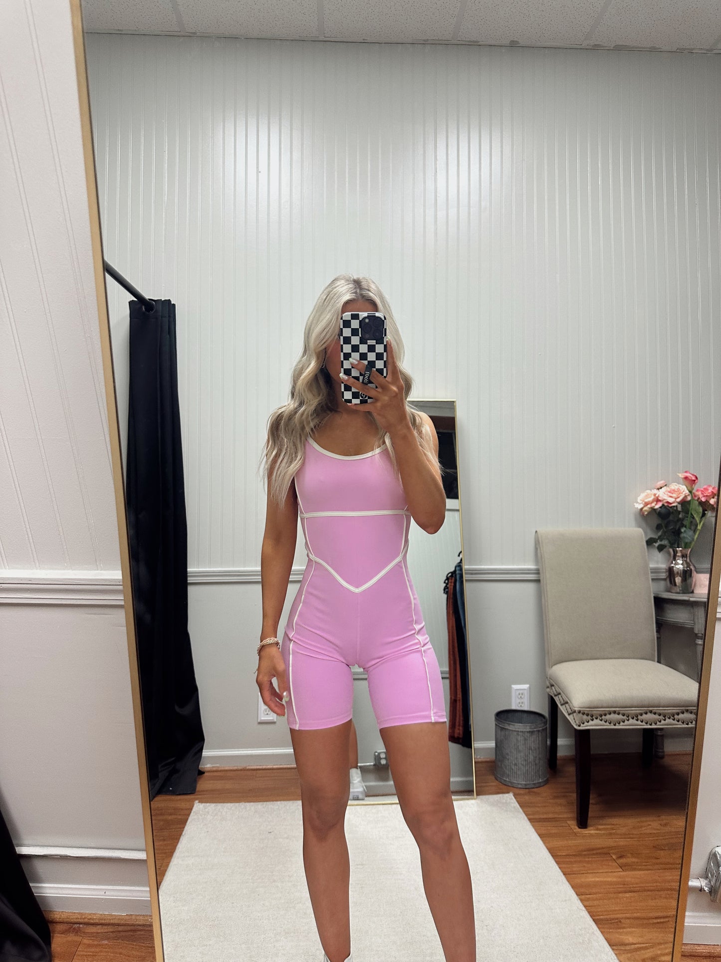 Sunday Romper - Pink