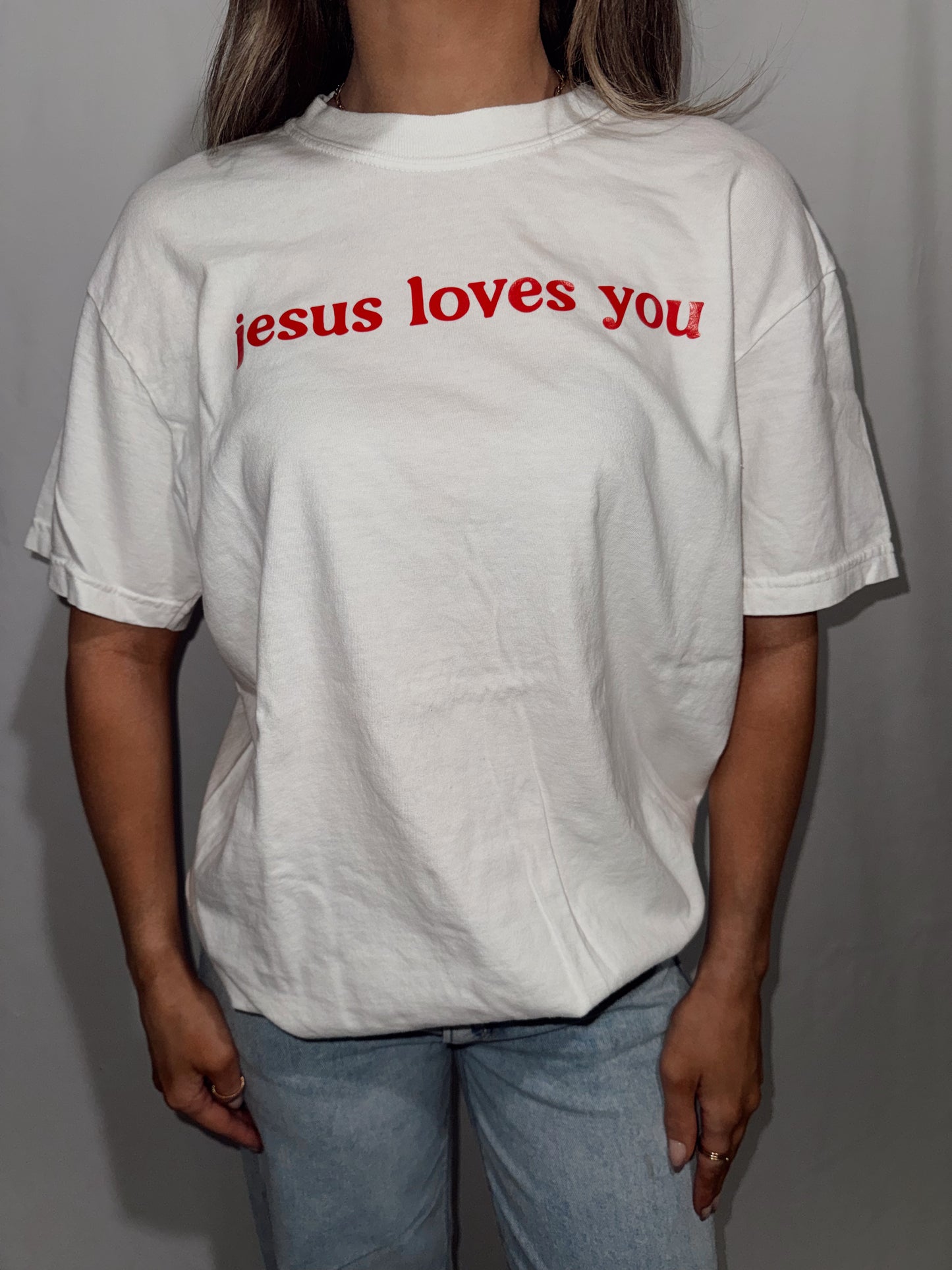 Jesus Loves You Minimalist Tee (UNISEX)
