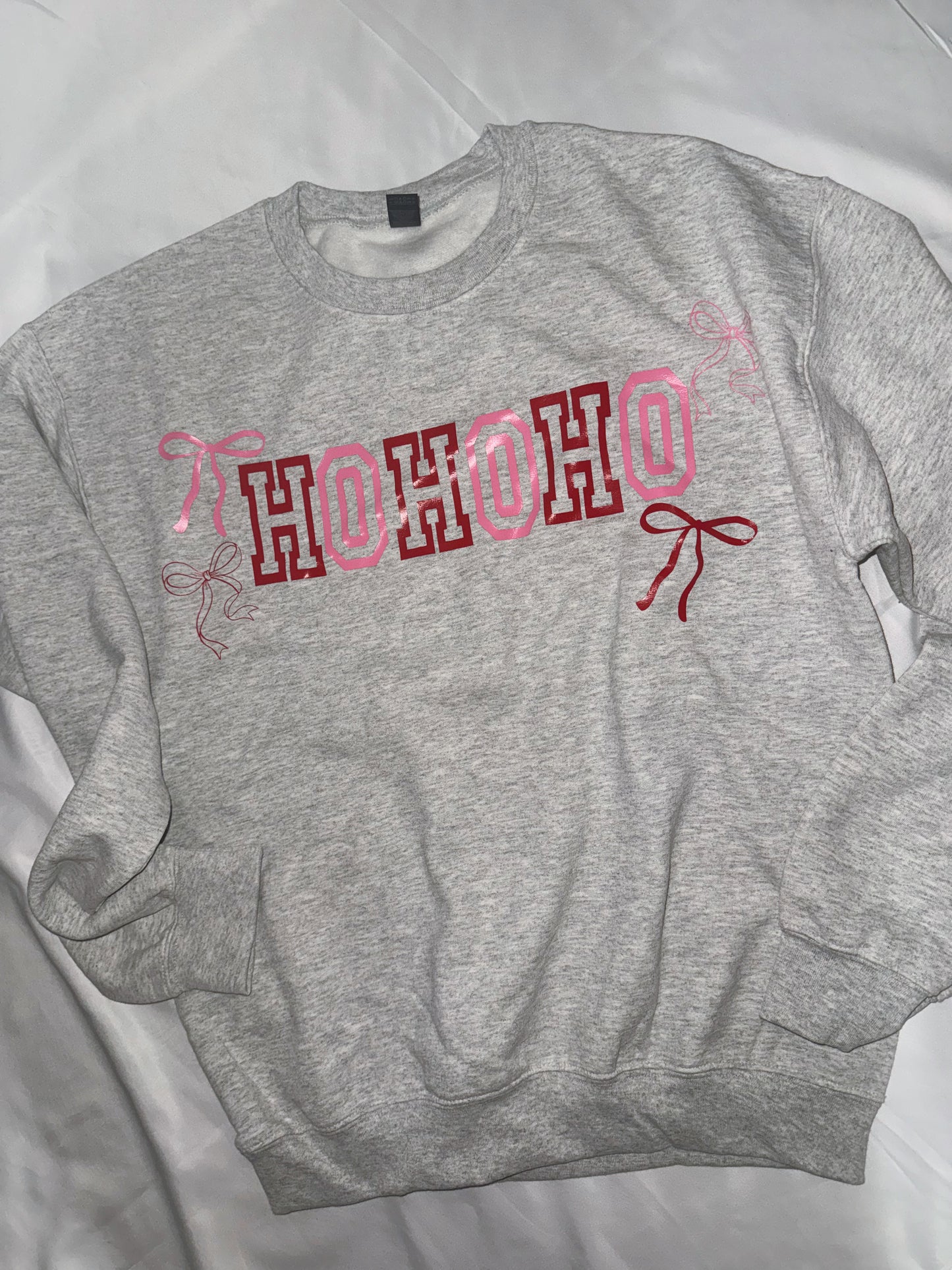 HOHOHO BOW CREWNECK