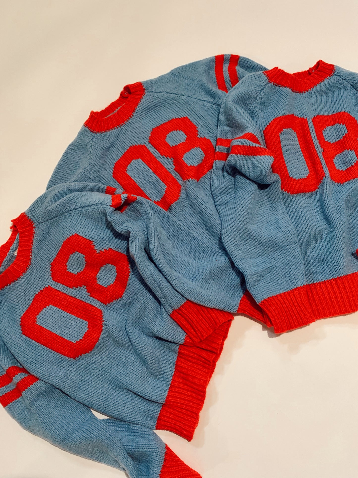 08 Varsity Knit Sweater