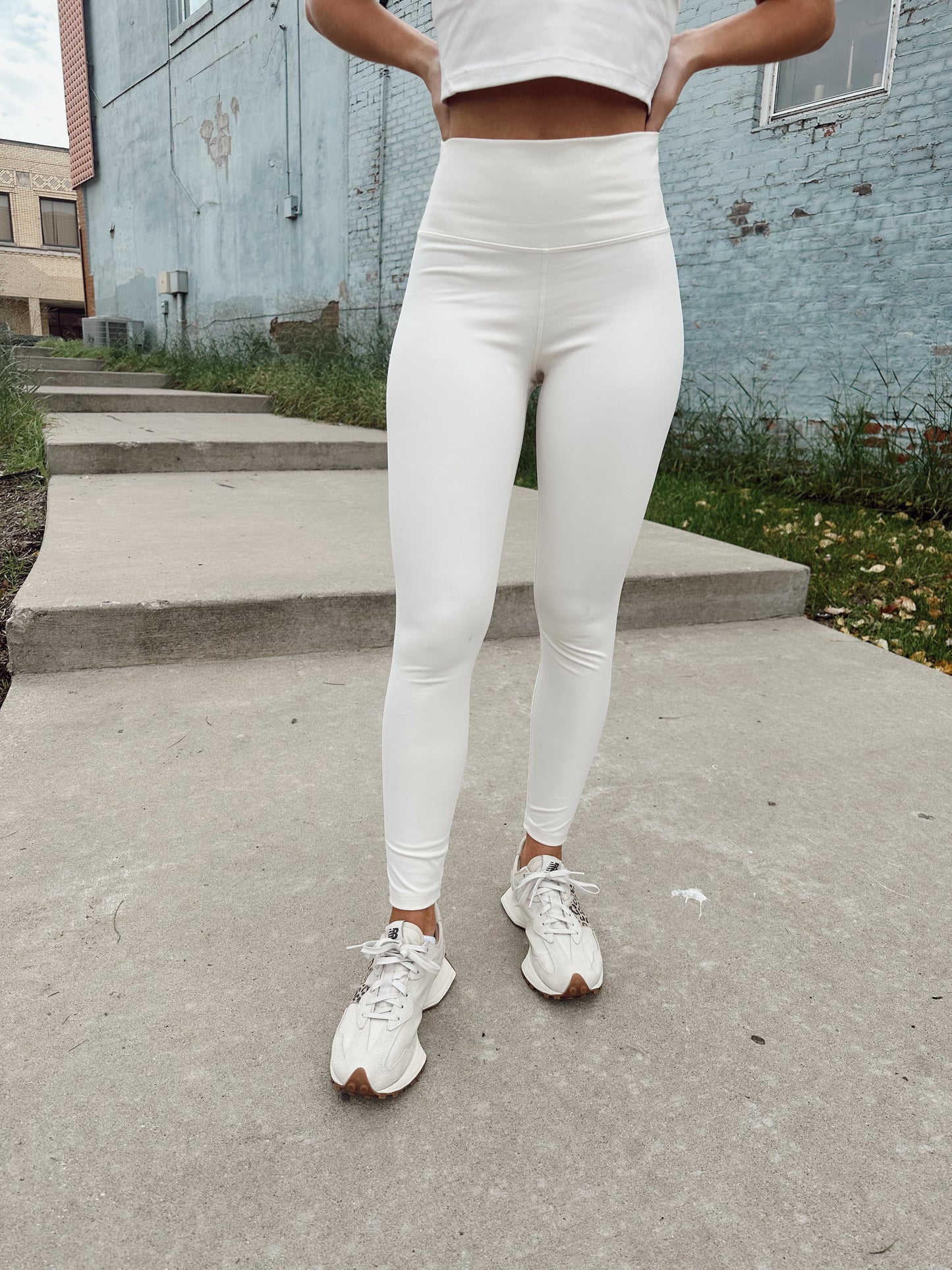 Perfectly Aligned Leggings - Cream