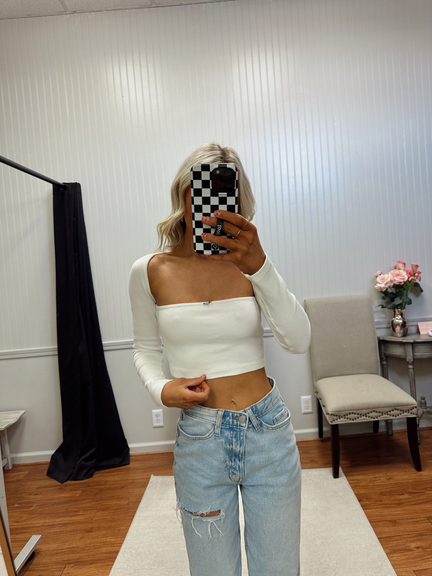 Casual Chic Micro Ribbed Top