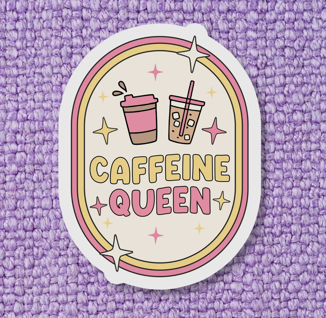 Caffeine Queen Sticker