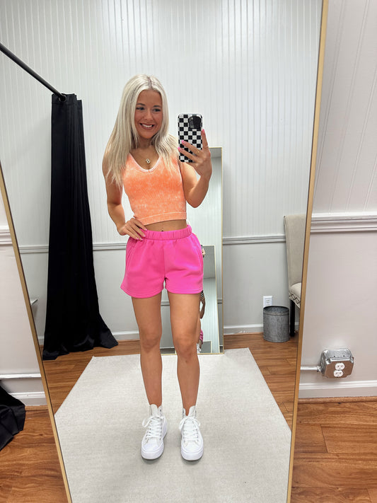 Favorite Sweatshorts - Fuchsia