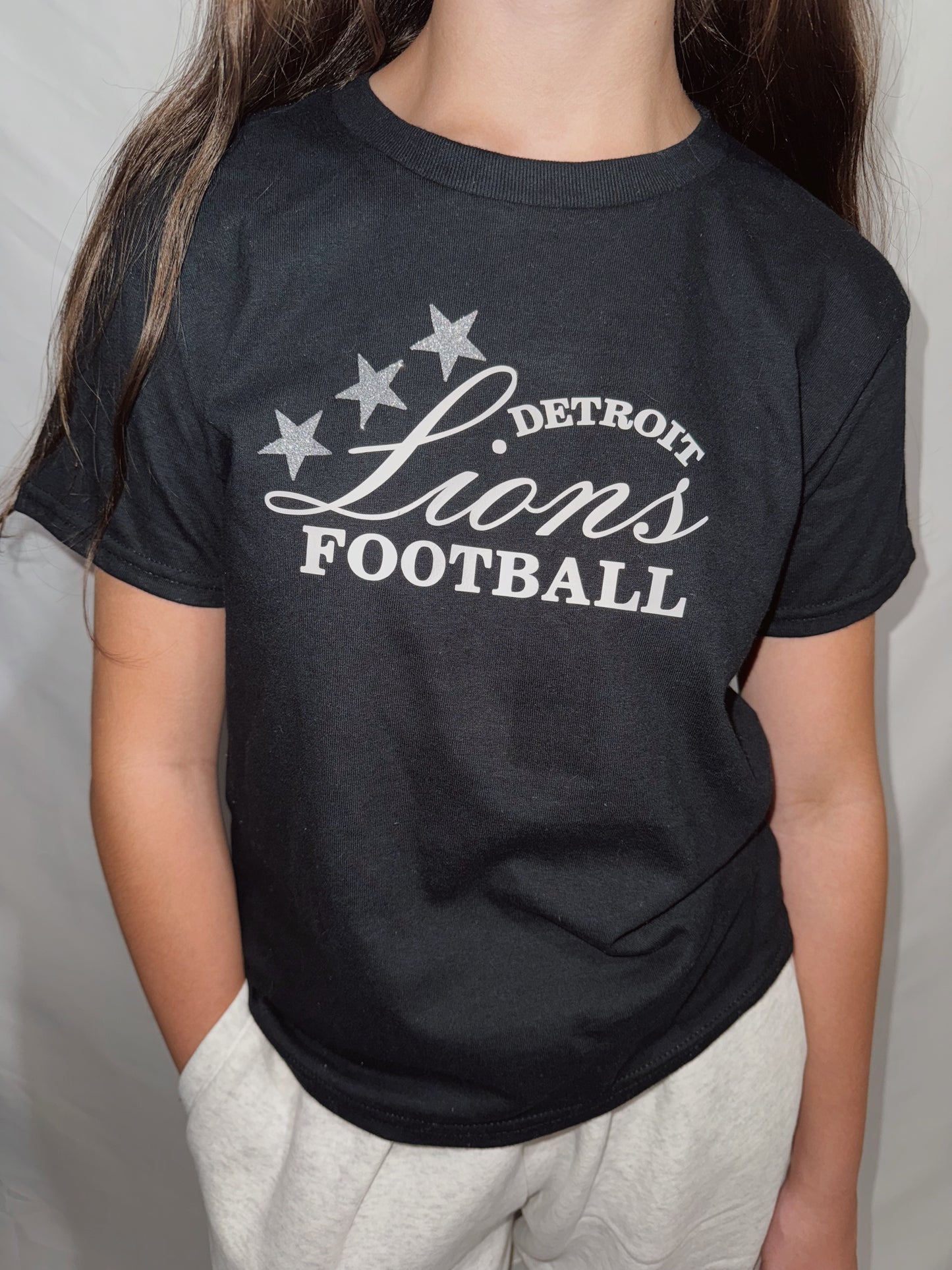 *PREORDER* Lions Black & White Star Tee
