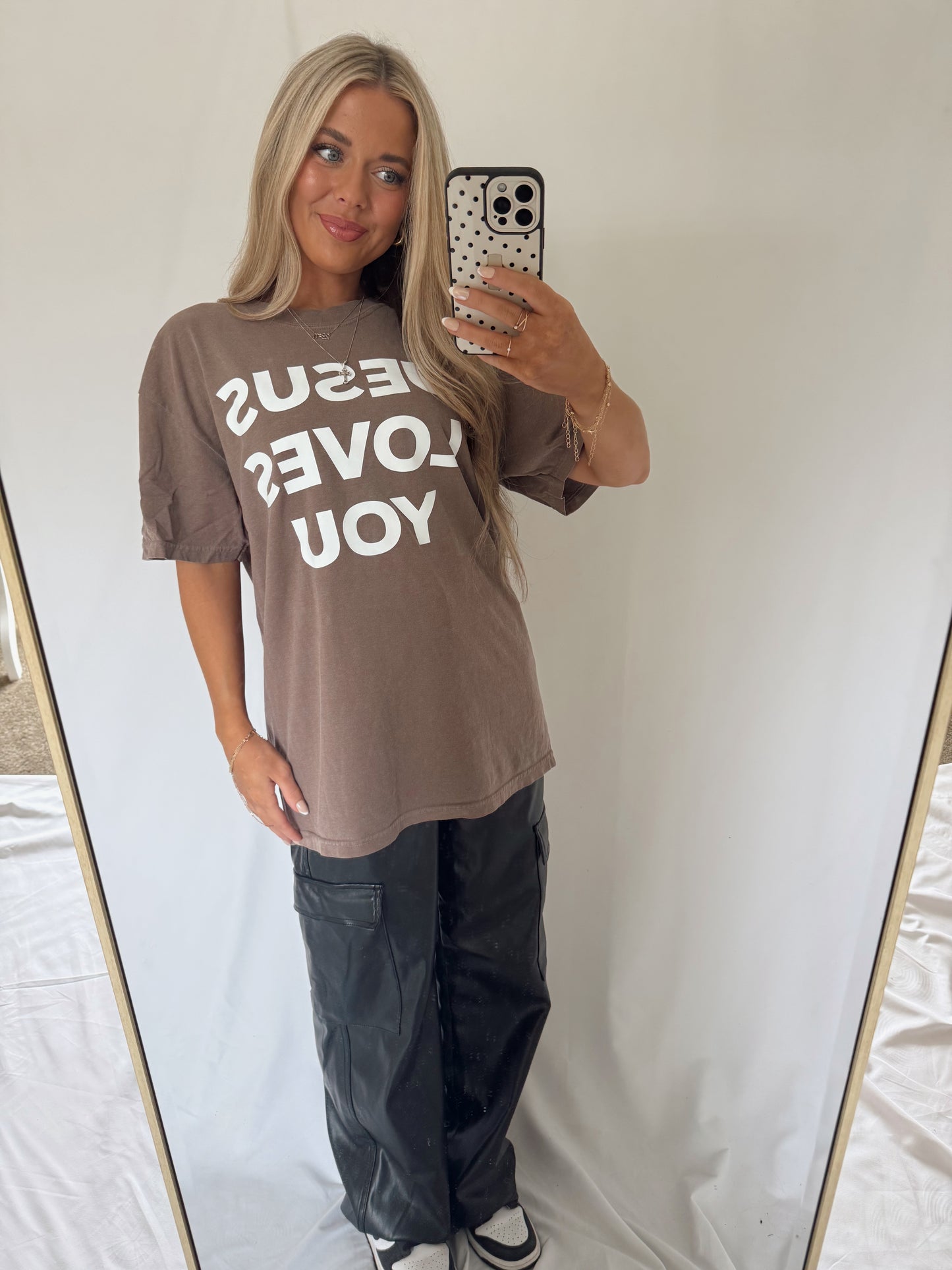 Jesus Loves You Espresso Tee