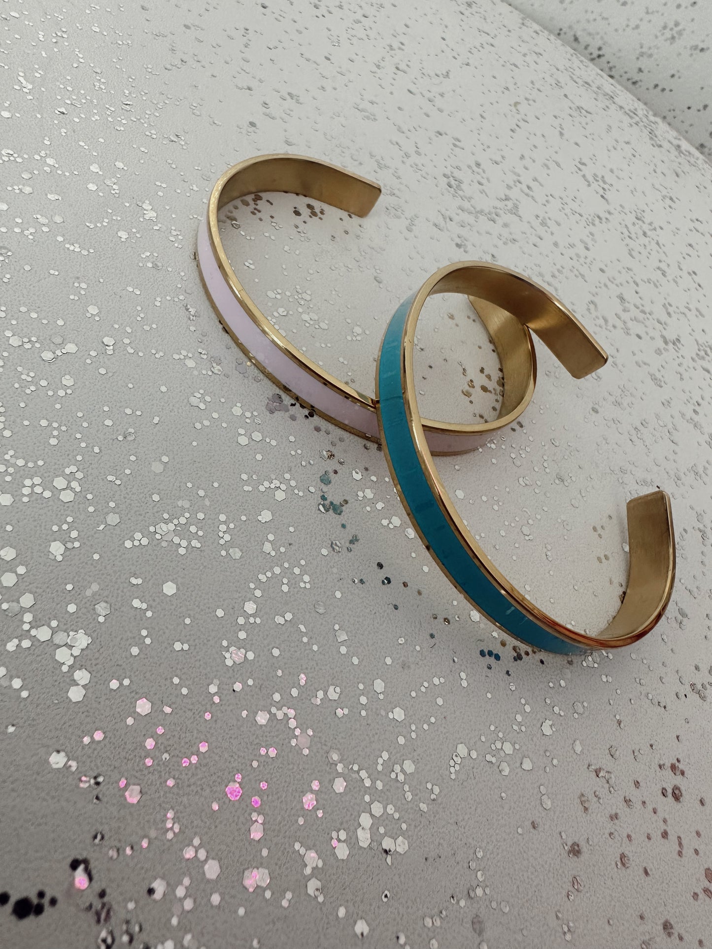 Colored Bangle Bracelet