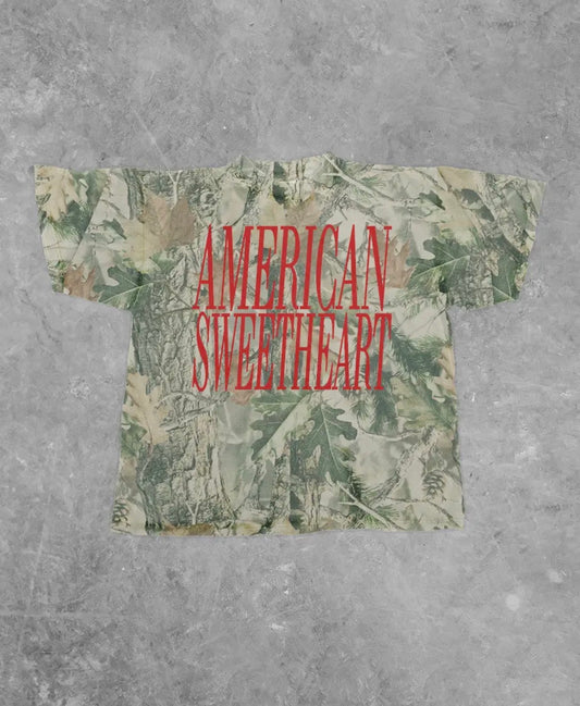 American Sweetheart Camo Boxy Tee (PREORDER)