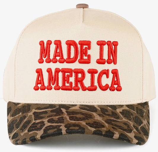 MADE IN AMERICA TRUCKER HAT