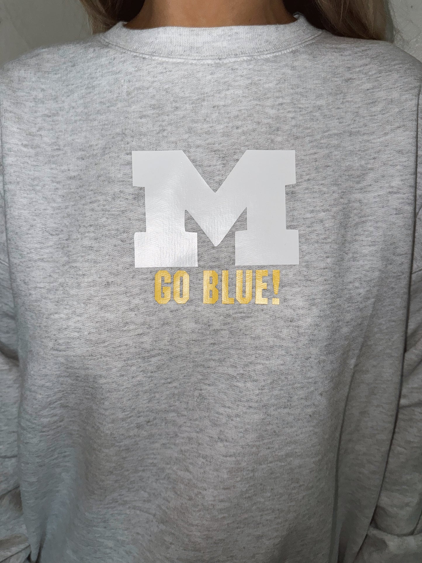 Meet Me At The Big House Crewneck (Front & Back)