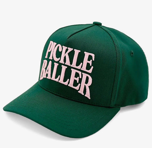 PICKLE BALLER TRUCKER HAT
