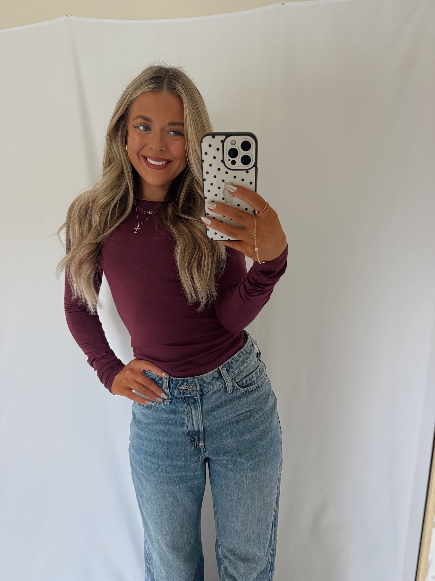 Everyday Long Sleeve - Plum