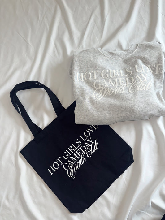 Hot Girls Love Gameday Canvas Bag