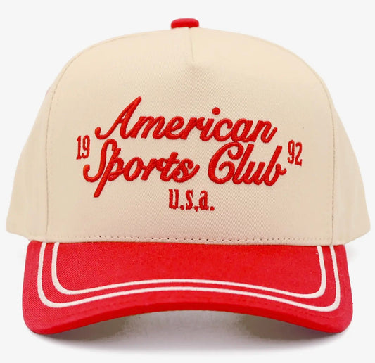 AMERICAN SPORTS CLUB TRUCKER HAT
