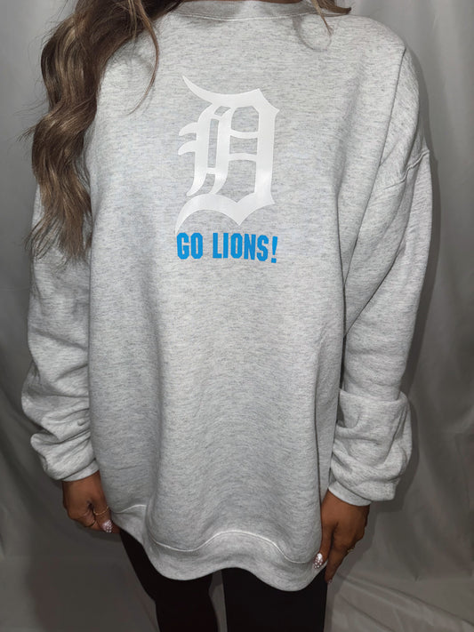 Meet Me At Ford Field Crewneck (Front & Back)