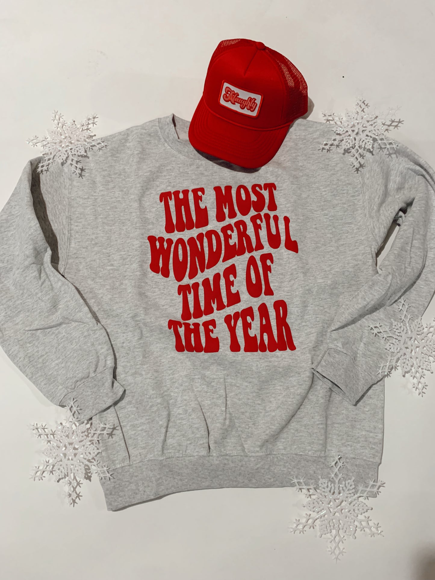 Most Wonderful Time Puff Crewneck