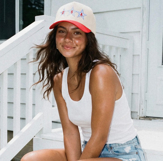 STAR USA TRUCKER HAT