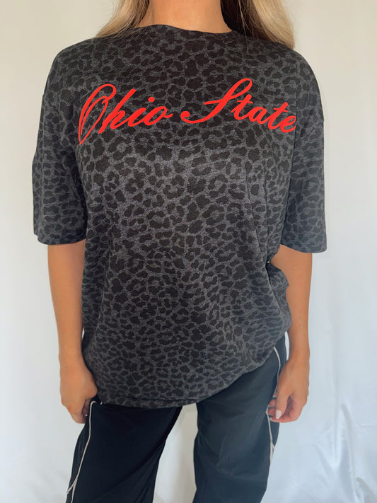 Ohio State Leopard Tee