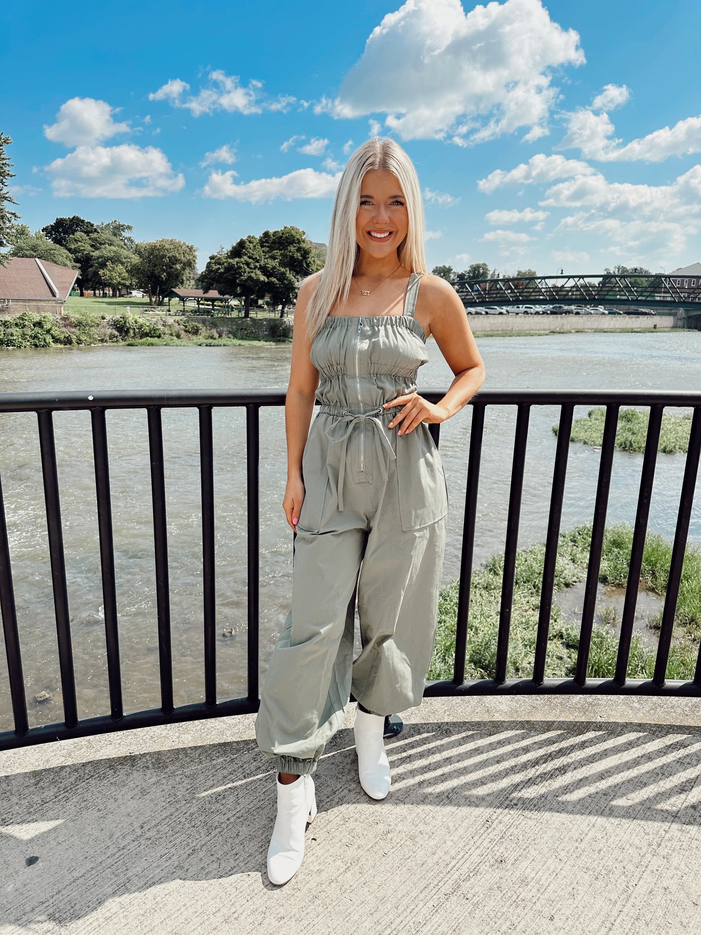 The One Oversized Cargo Jumpsuit