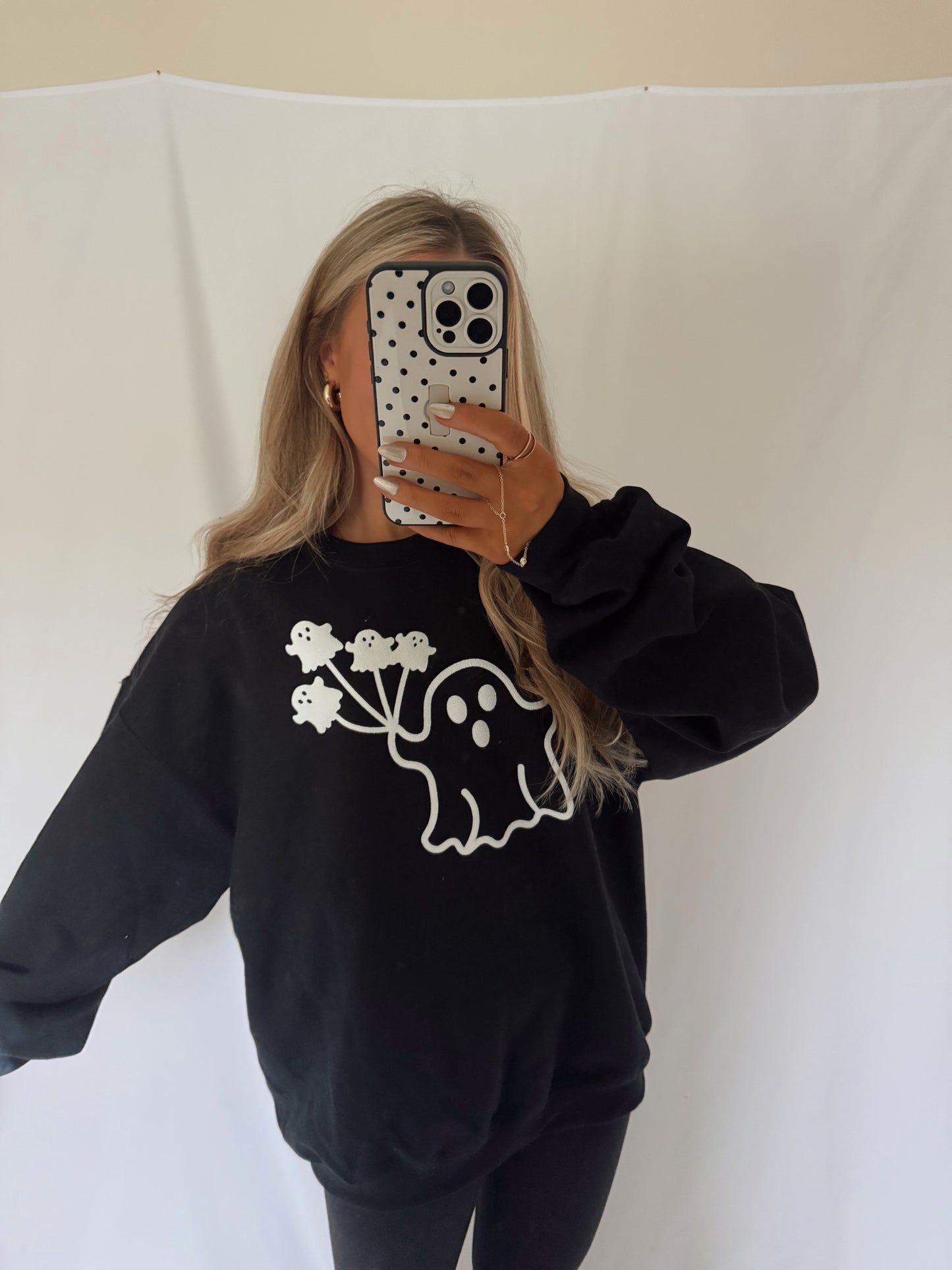 Ghost Balloons Crewneck Sweatshirt