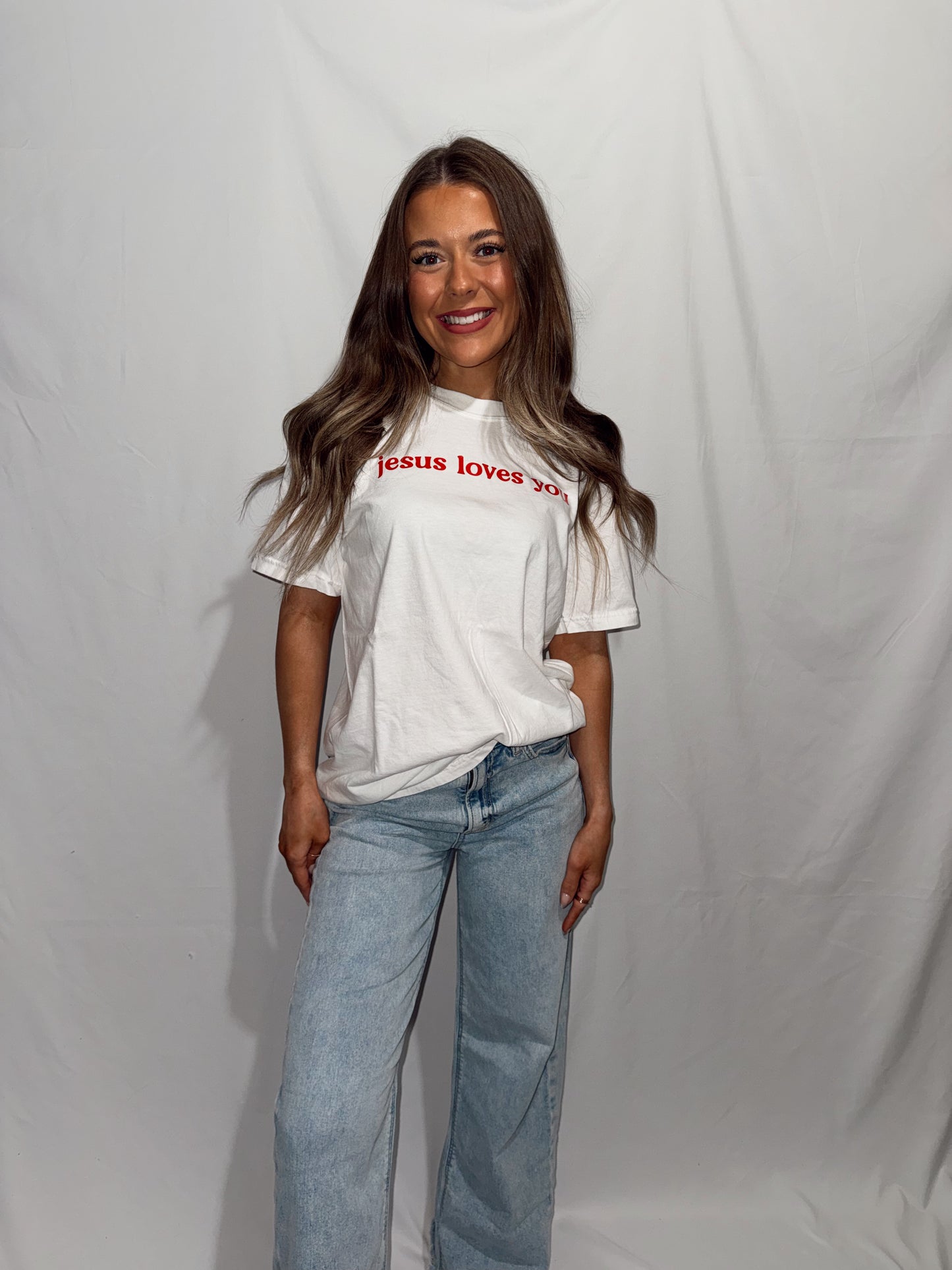 Jesus Loves You Minimalist Tee (UNISEX)