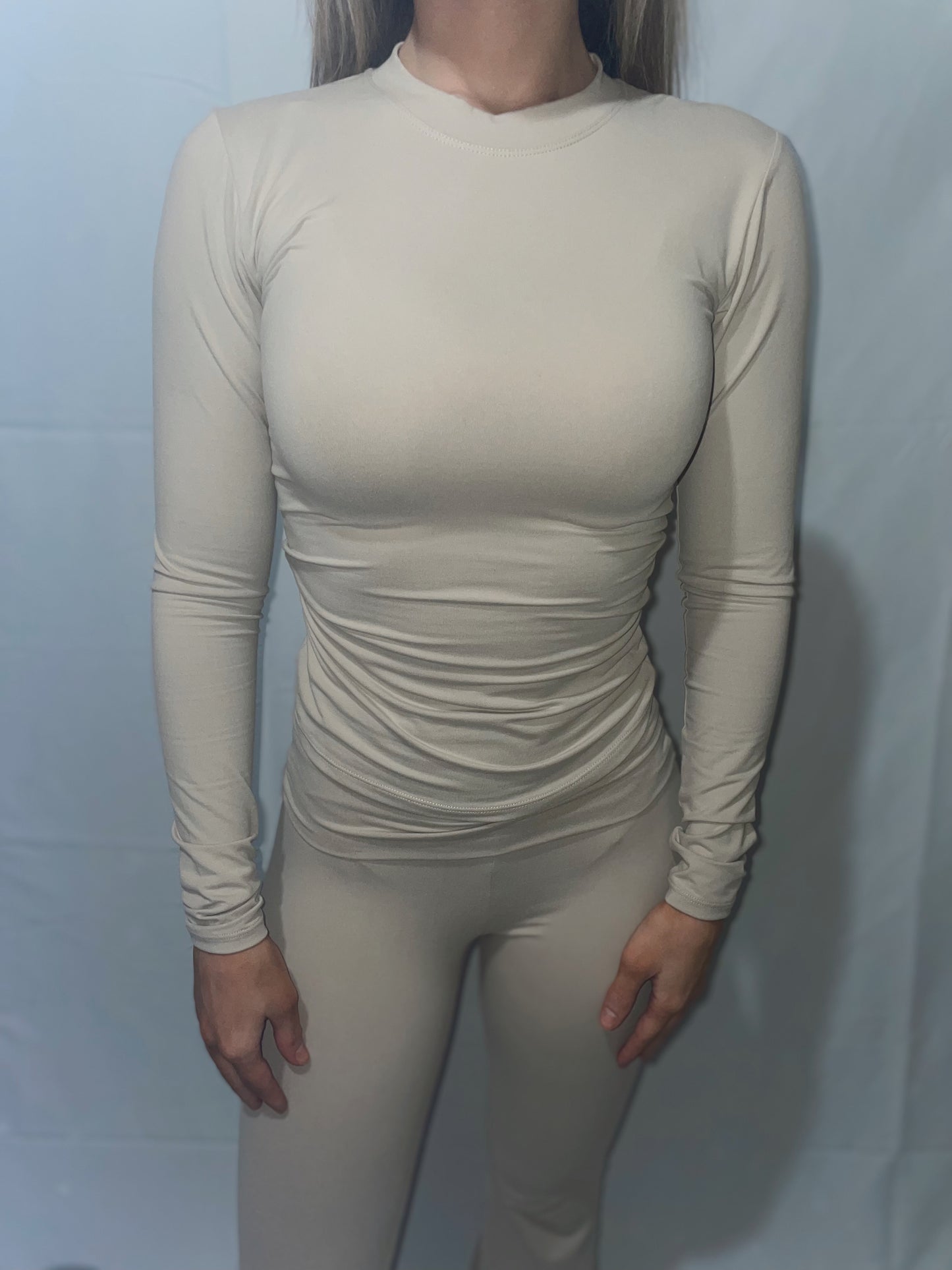 Butter Soft Long Sleeve - Taupe