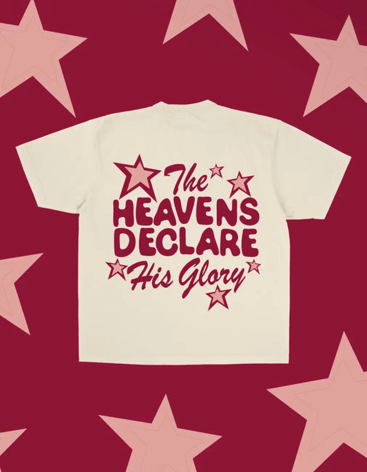 THE HEAVENS DECLARE HIS GLORY (JLY) TEE