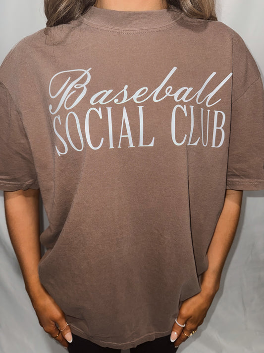Baseball Social Club Tee