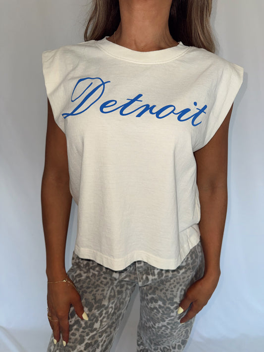 Detroit Script Top