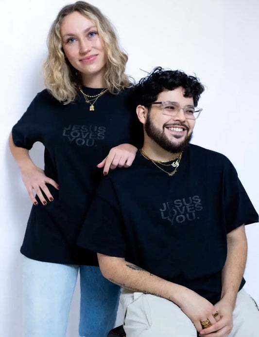 JESUS LOVE YOU (BLACK) TEE