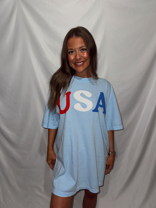 USA Puff Tee