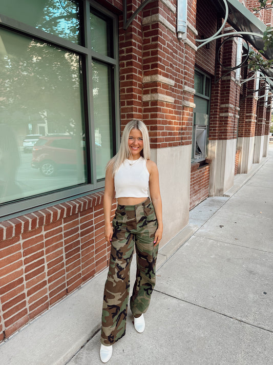 Pappy Camo Cargo Pants