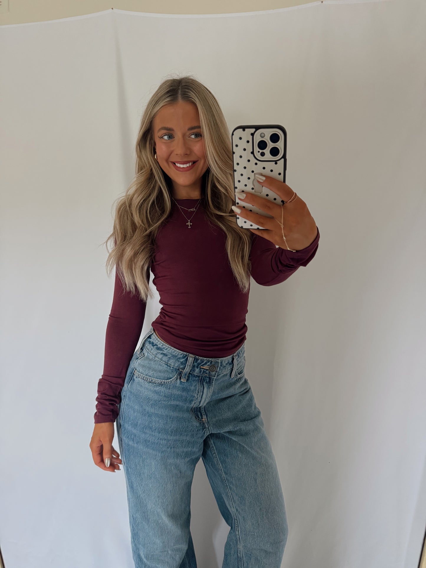 Everyday Long Sleeve - Plum