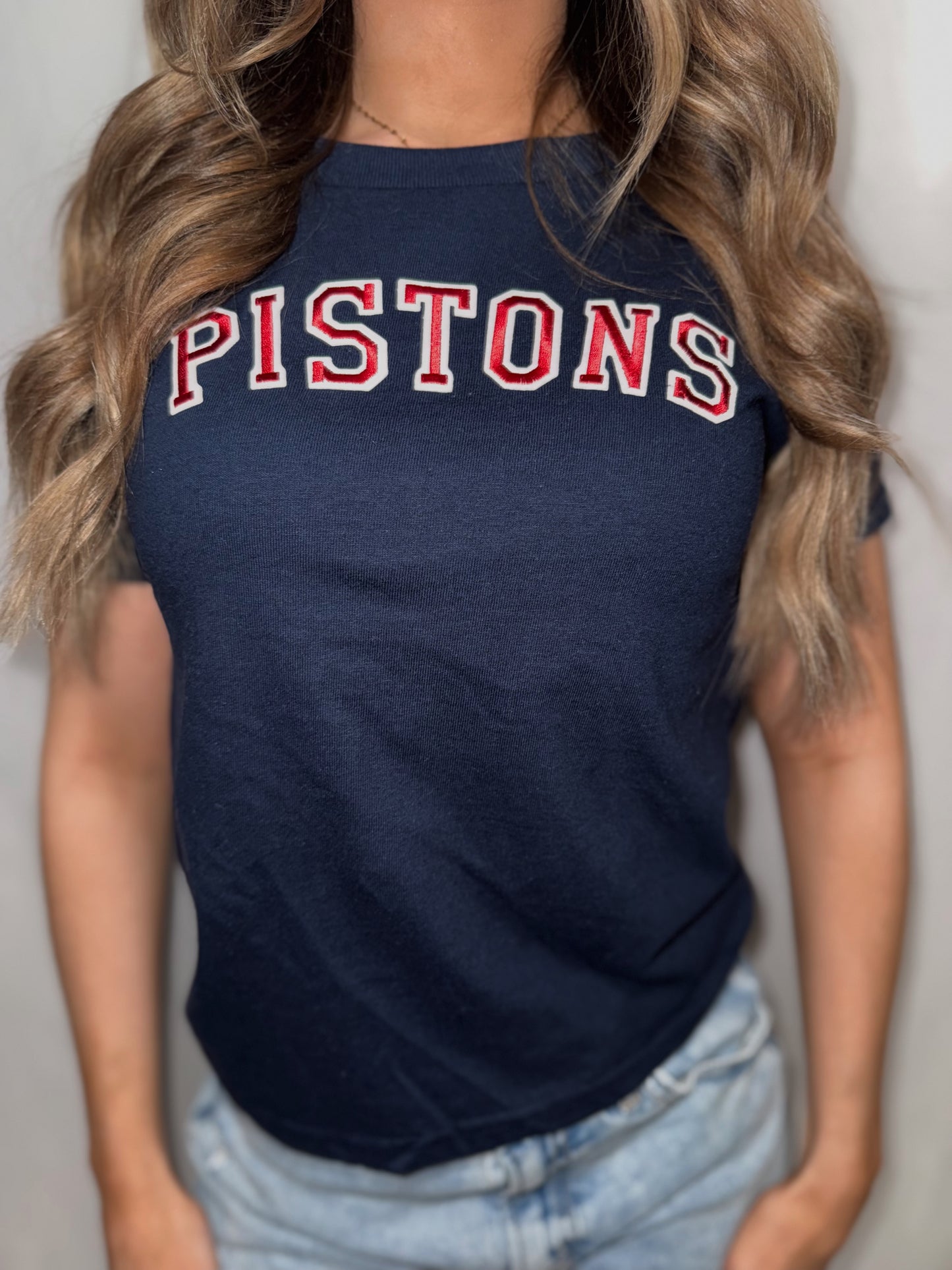 PISTONS ARCH PATCH TEE (baby + normal tee options)