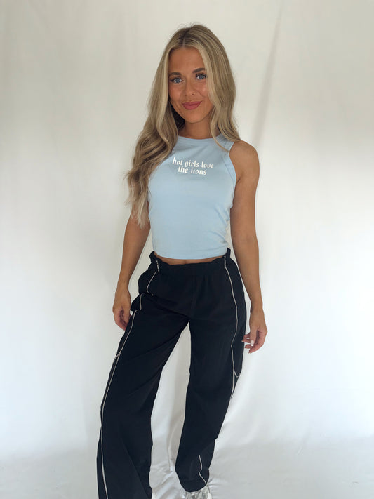 Hot Girls Love The Lions Ribbed Tank