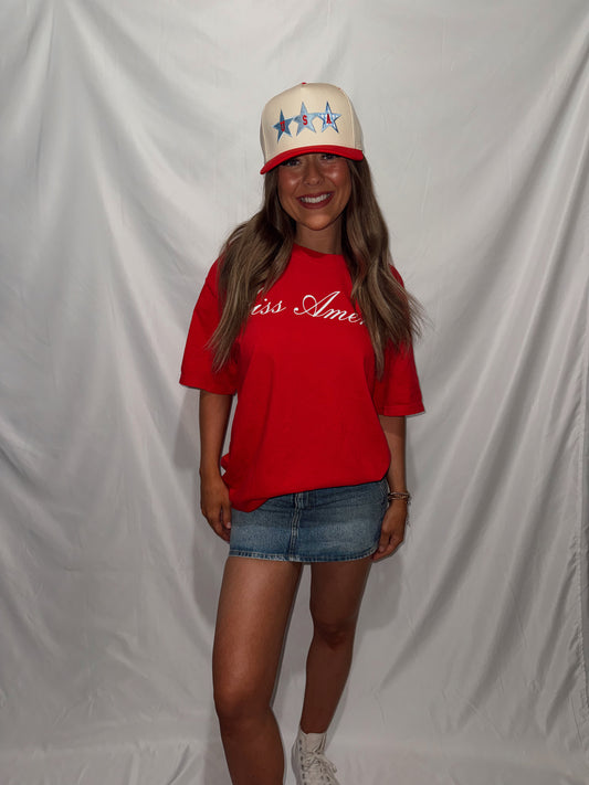 STAR USA TRUCKER HAT