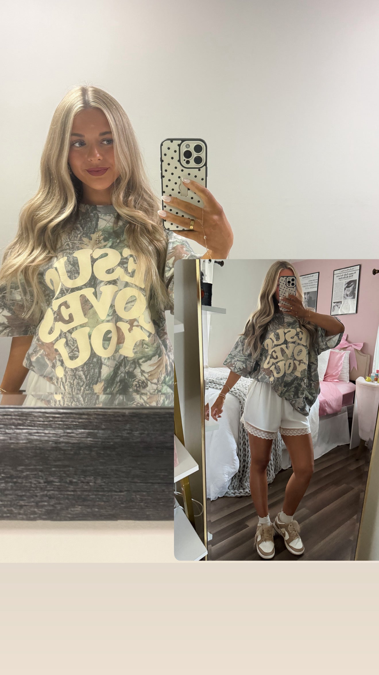 CAMO JLY TEE