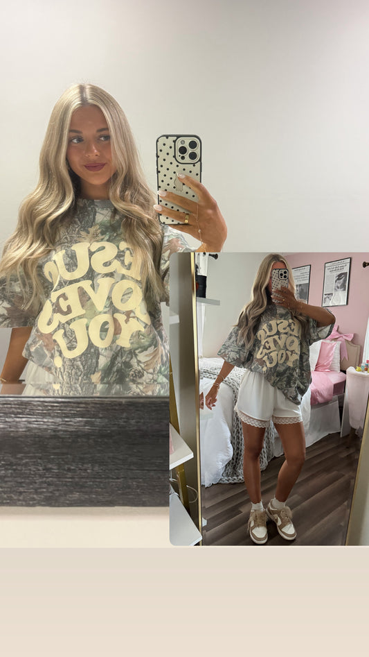 CAMO JLY TEE