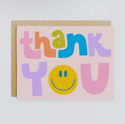 Smiley Thank You Card