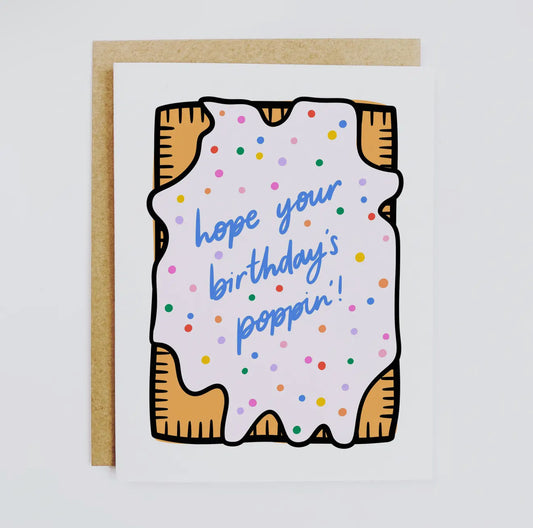 Hope Your Birthday’s Poppin’ Card