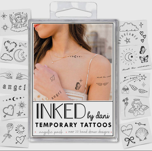INKED Temporary Tattoos - Angelic