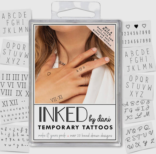 INKED Temporary Tattoos - Make It Yours
